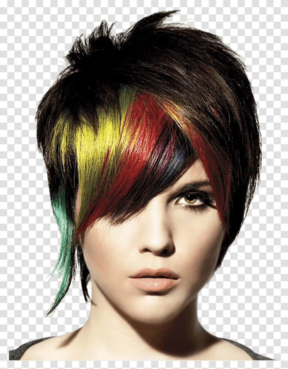 Beauty Parlour Hairstyle Poster Day Spa Haircut Paul Mitchell Salon Poster, Face, Person, Human, Head Transparent Png