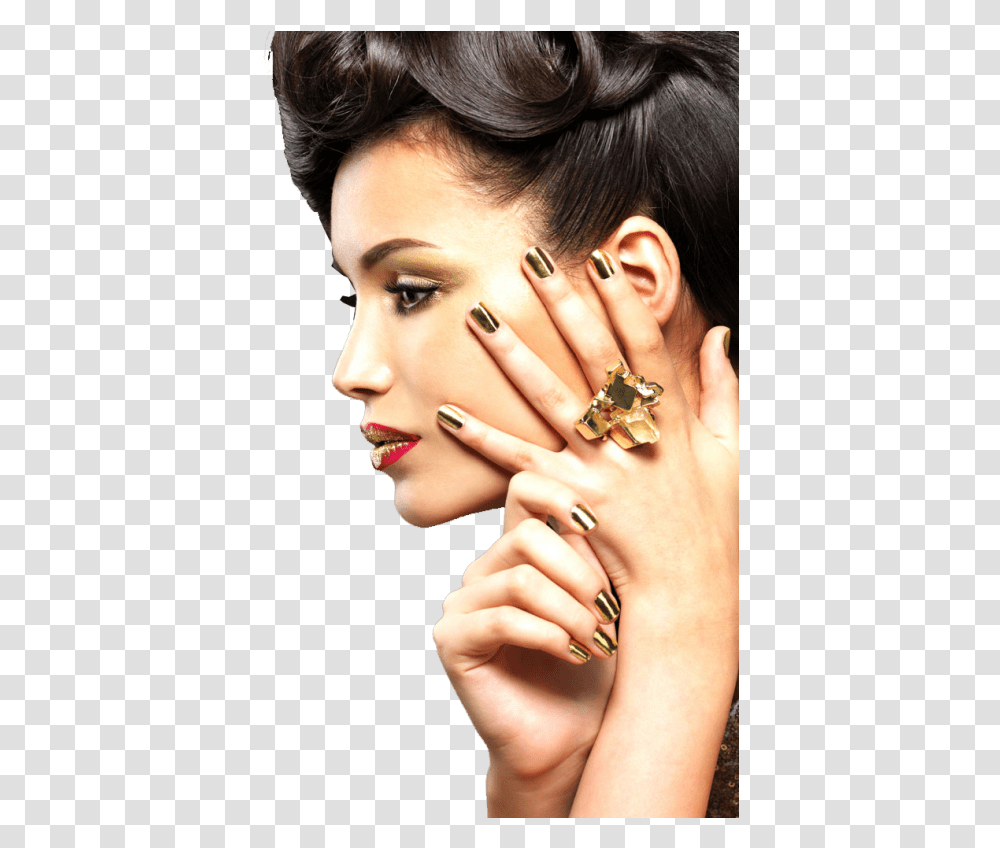 Beauty Parlour Models, Person, Human, Face, Ring Transparent Png