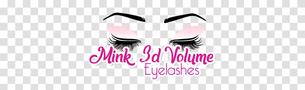Beauty Shop Mink Volume Eyelashes, Label, Outdoors Transparent Png