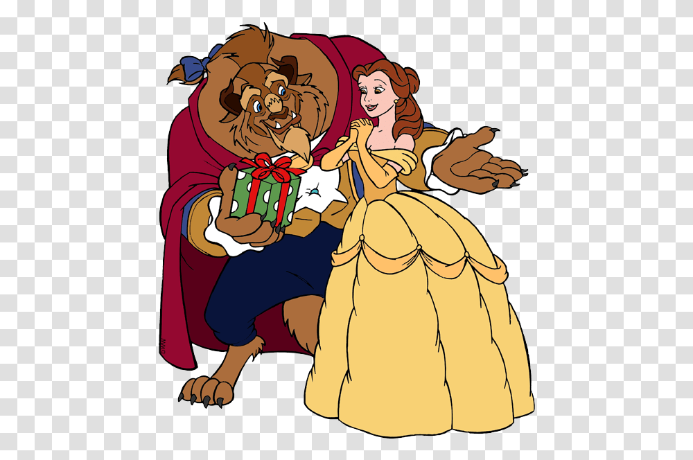 Beautyandthebeast Belle Beast Happychristmas Merrychris Beauty And The Beast Christmas, Person, Clothing, Female, People Transparent Png