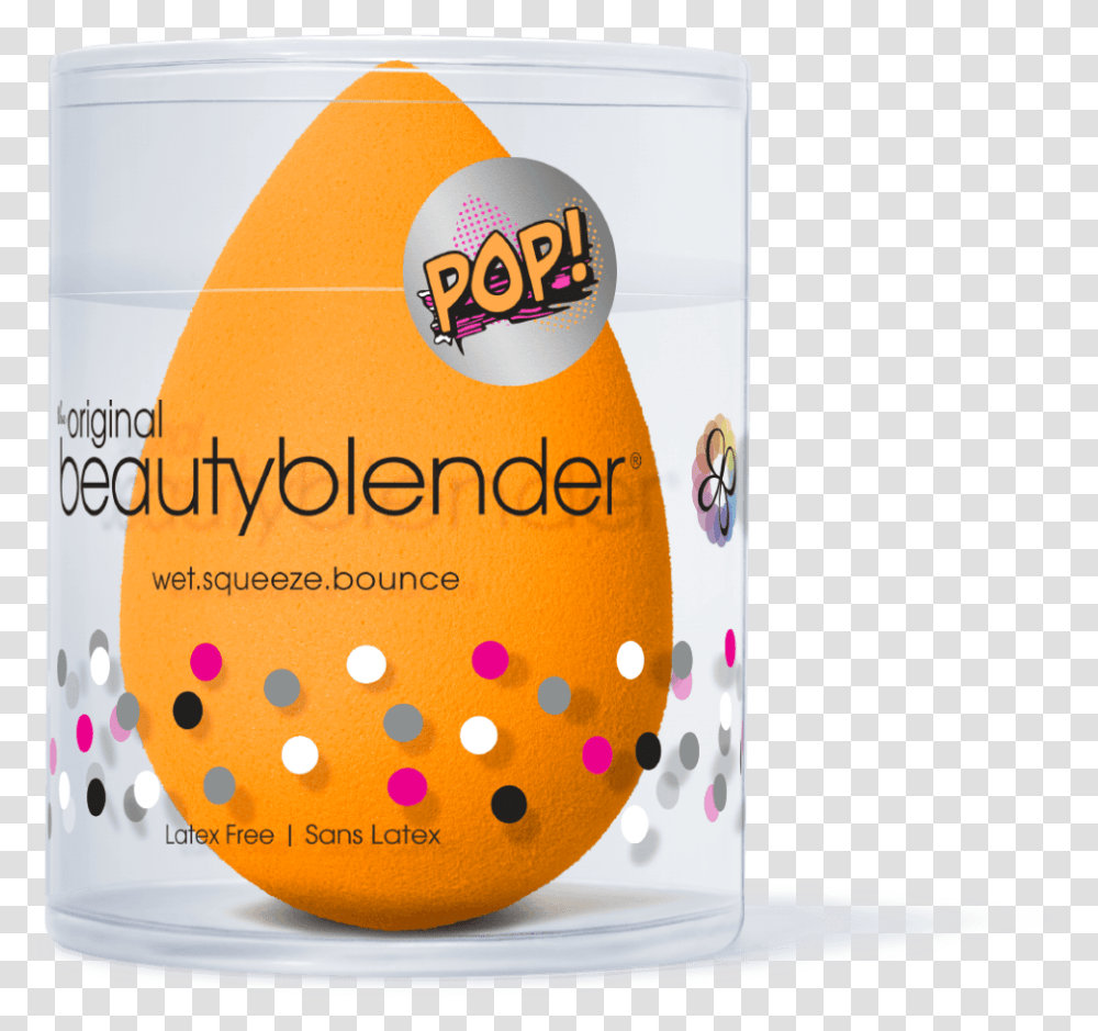 Beautyblender Pop Makeup Sponge Beauty Blender Sponge, Label, Text, Food, Dessert Transparent Png
