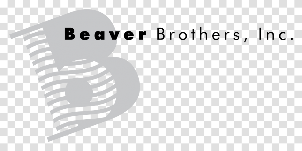 Beaver Brothers Logo Illustration, Stencil Transparent Png