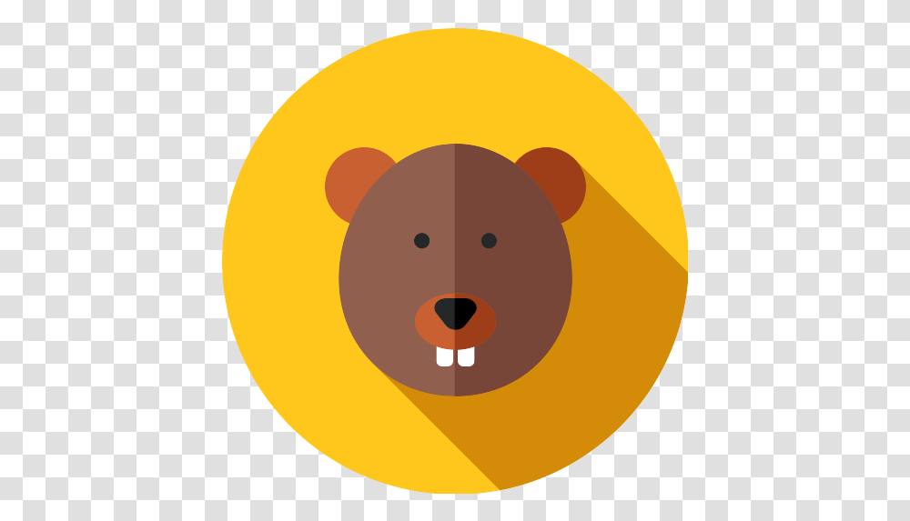 Beaver Icon Beaver Circle Icon, Animal, Mammal, Pig, Snout Transparent Png