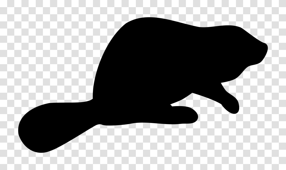 Beaver Silhouette, Gray, World Of Warcraft Transparent Png