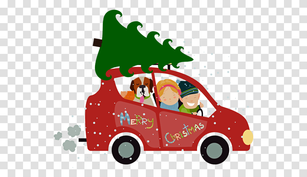 Beavers Tree Farm Free Christmas Family Vacation Clipart, Person, Fire Truck, Vehicle, Transportation Transparent Png