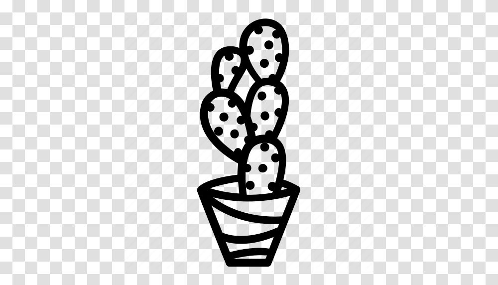 Beavertail Cactus Houseplant Nature Pot Plant Succulent Icon, Hand, Jar, Vase, Pottery Transparent Png