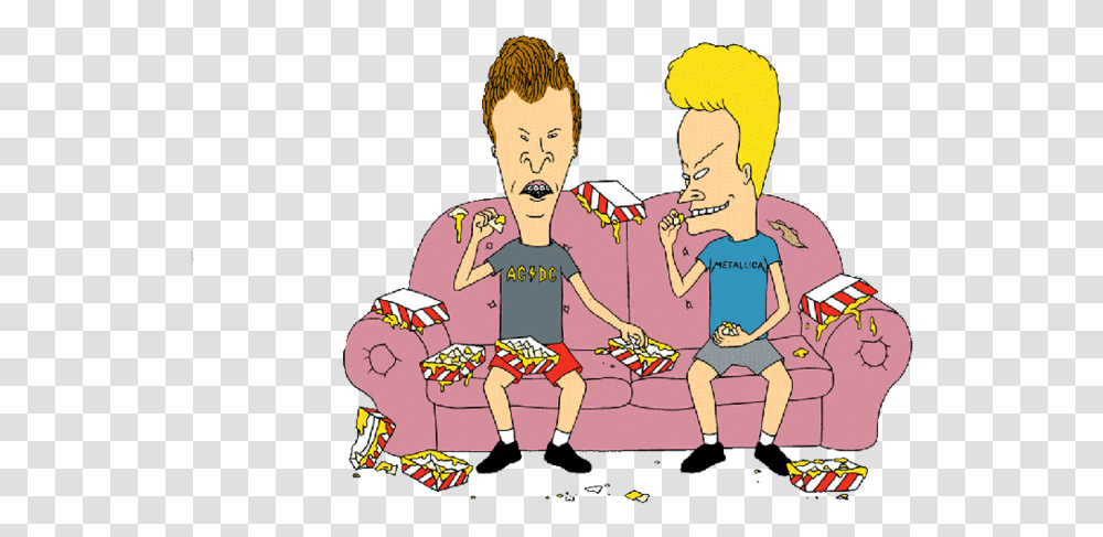 Beavis And Butthead Beavis And Butthead The Complete Collection Episode, Person, People, Furniture, Video Gaming Transparent Png