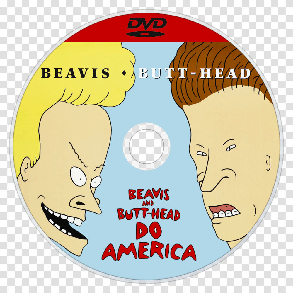 Beavis And Butthead Do America, Disk, Dvd, Poster, Advertisement Transparent Png