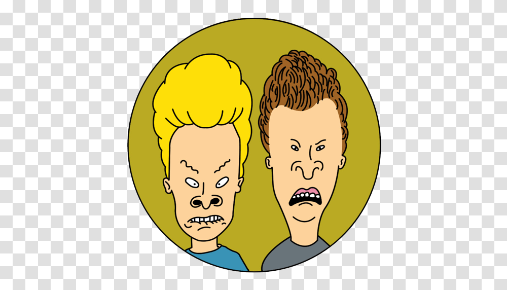 Beavis And Butthead Soundboard Amazon Ca Appstore For Android, Label, Face, Hair Transparent Png