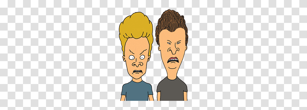Beavis And Butthead Wav And Sound Bytes, Apparel, T-Shirt Transparent Png