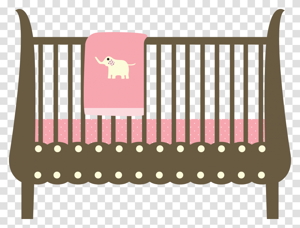 Beb Menino E Menina Baby Crib Clipart, Furniture, Gate Transparent Png