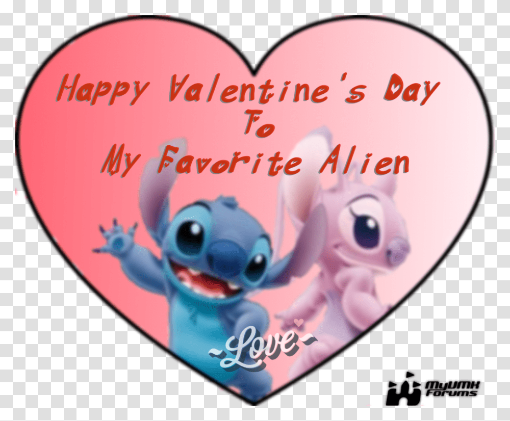 Because I'm Totally Uncreative Stitch Disney, Heart, Plectrum Transparent Png