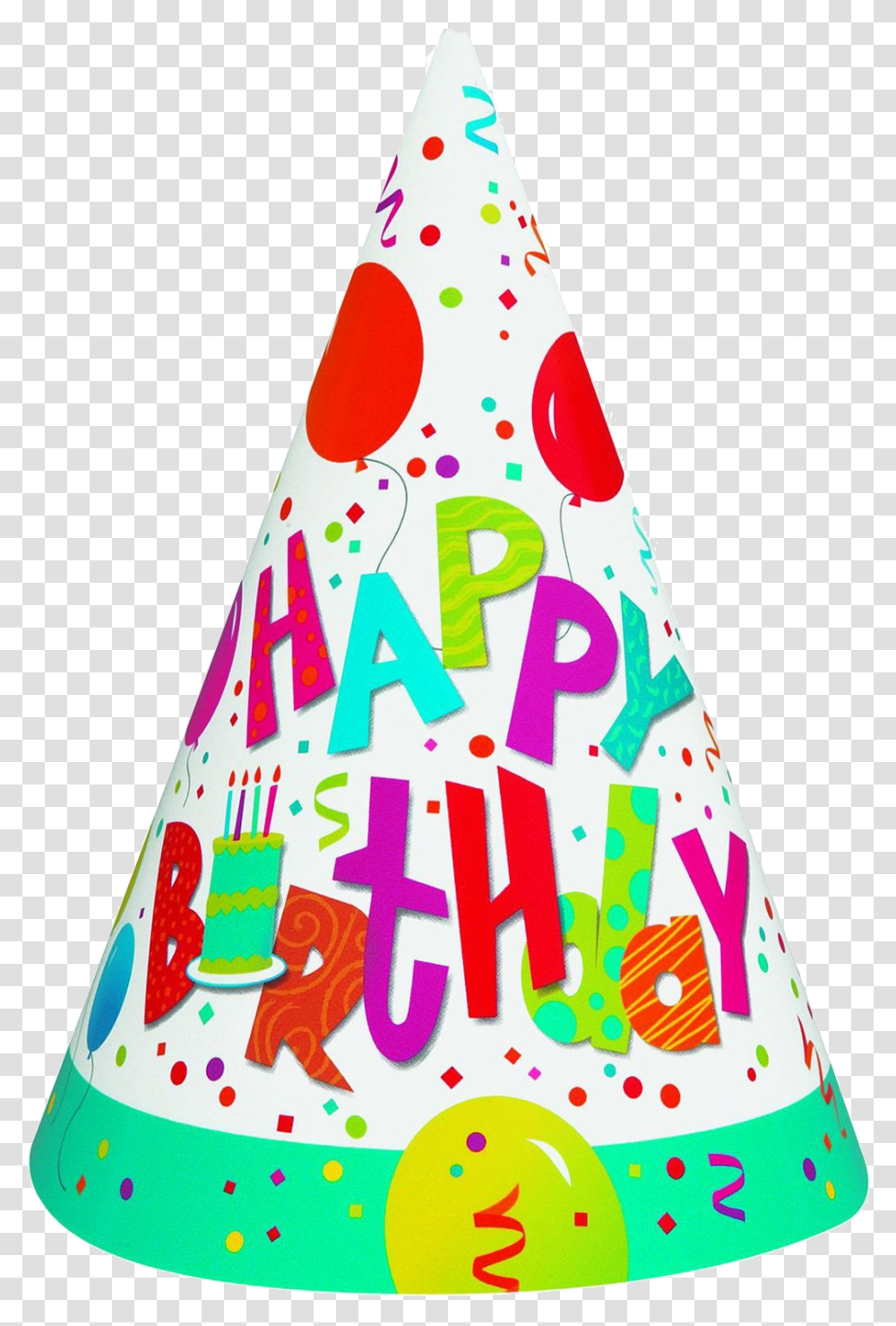 Because My Birthday Is On New Years, Apparel, Party Hat, Birthday Cake Transparent Png