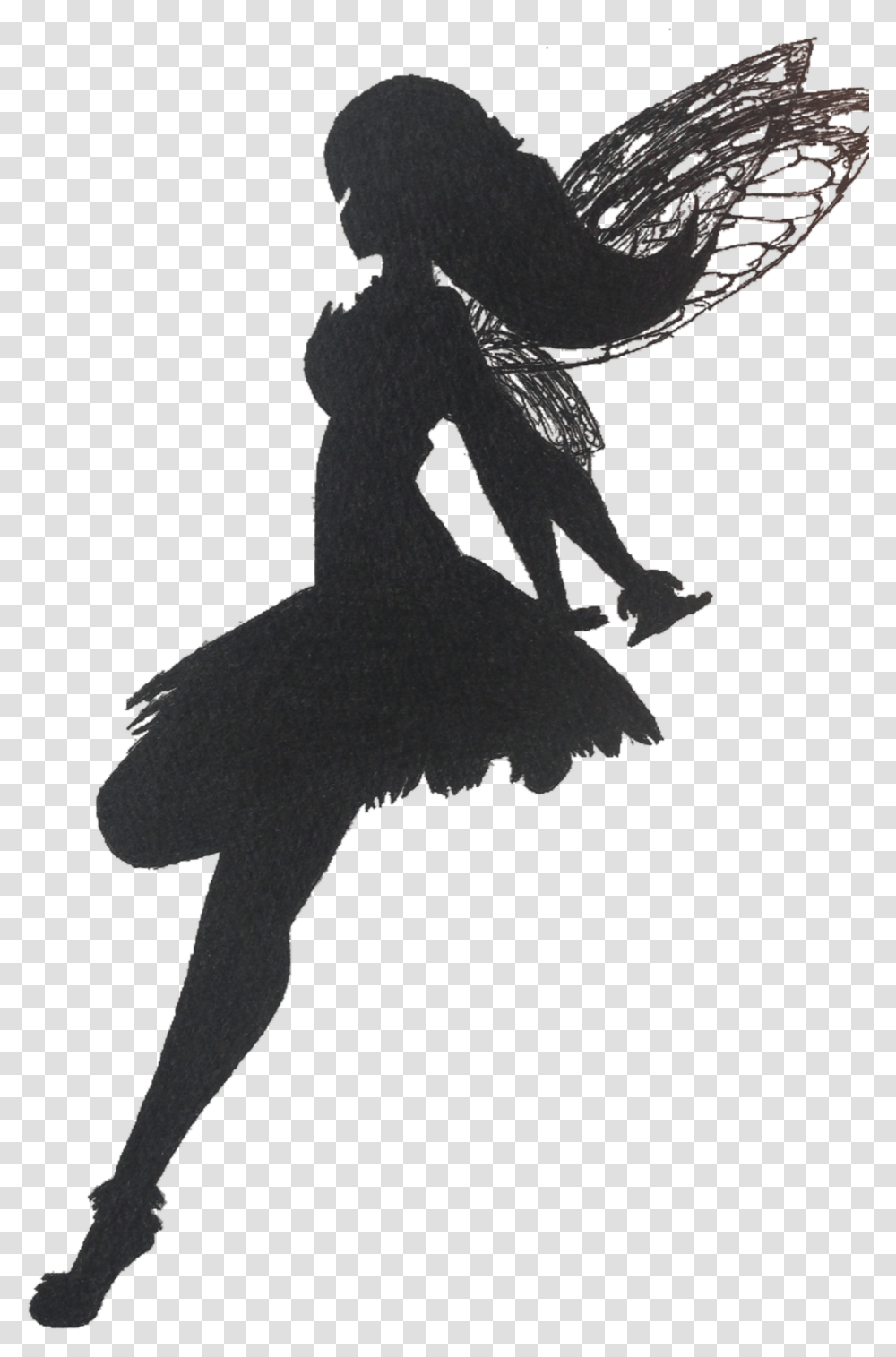 Because Who Doesnt Like Fairy Silhouettes, Animal, Mammal, Bird, Symbol Transparent Png