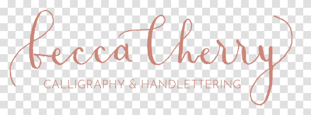 Becca Cherry, Handwriting, Calligraphy, Signature Transparent Png