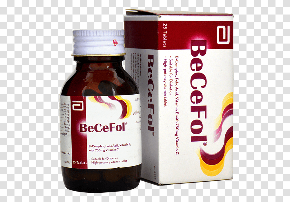 Becefol Tablet Benefits In Urdu, Label, Beer, Alcohol Transparent Png