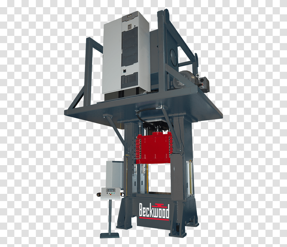 Beckwood Builds Hydraulic Forging Presses Machine Tool, Electrical Device, Telescope, Burner, Oven Transparent Png
