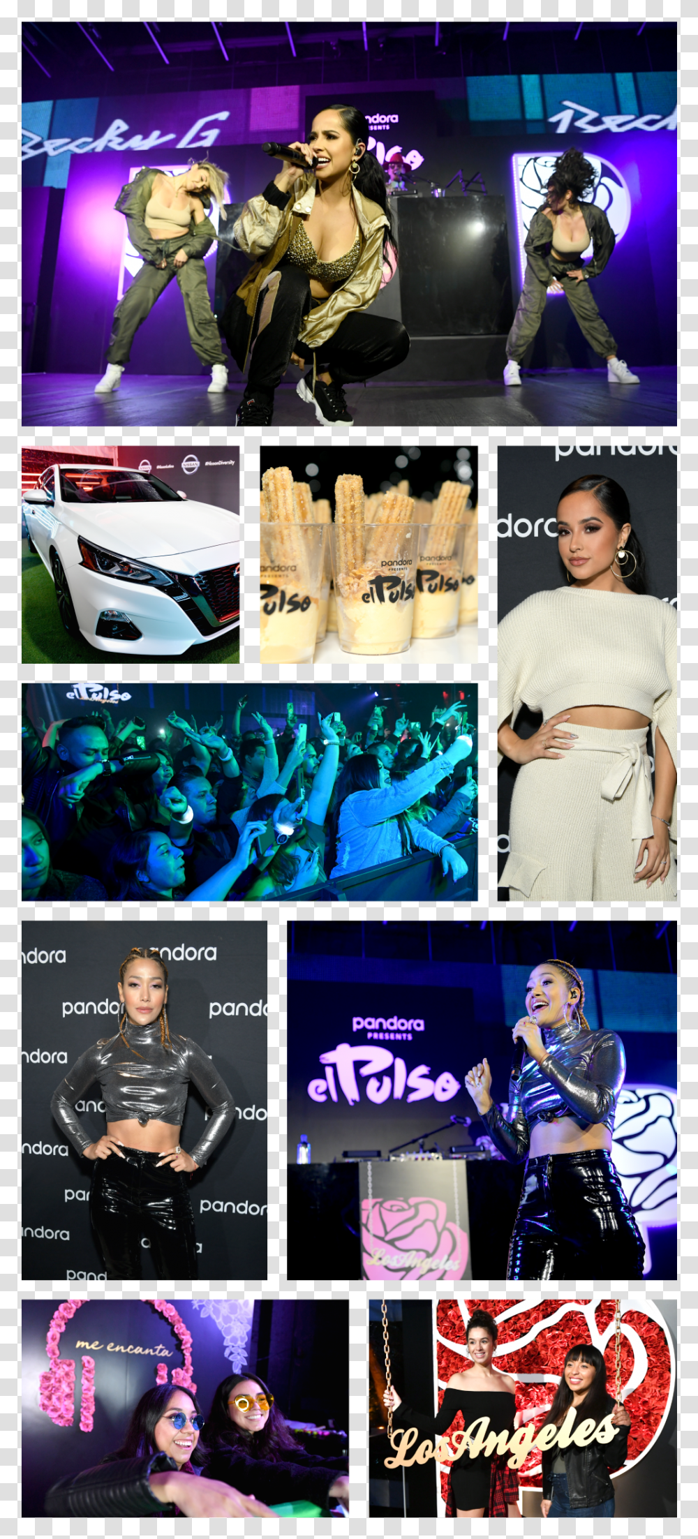 Becky G Auto Show, Person, Crowd, Sleeve Transparent Png