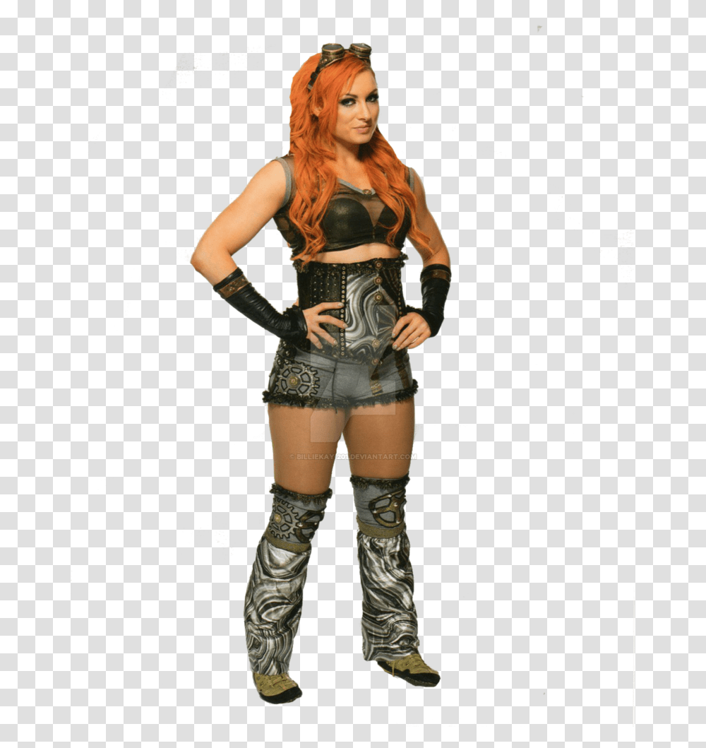 Becky Lynch, Person, Costume, Footwear Transparent Png