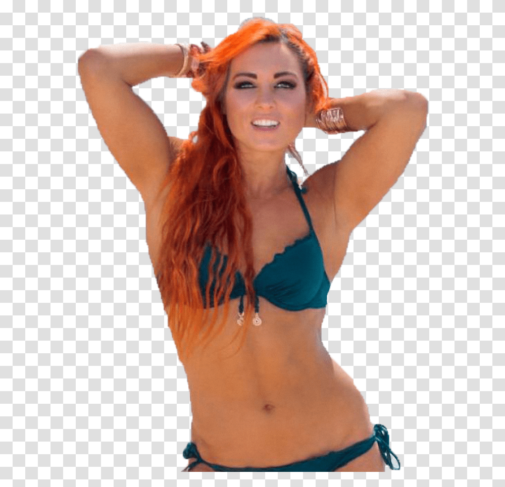 Becky Lynch Hot Sexy, Person, Female, Swimwear Transparent Png