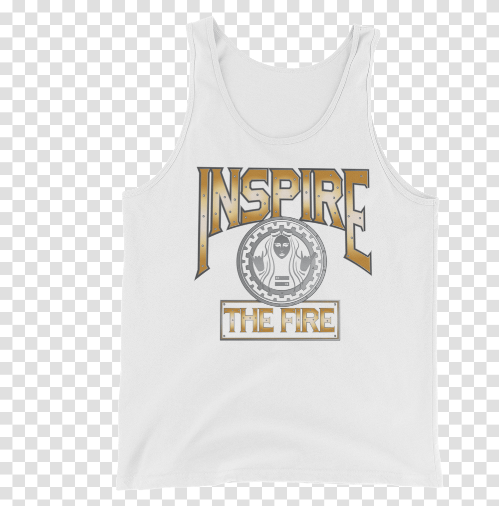 Becky Lynch Inspire The Fire Unisex Tank Top Active Tank, Clothing, Apparel, Undershirt Transparent Png