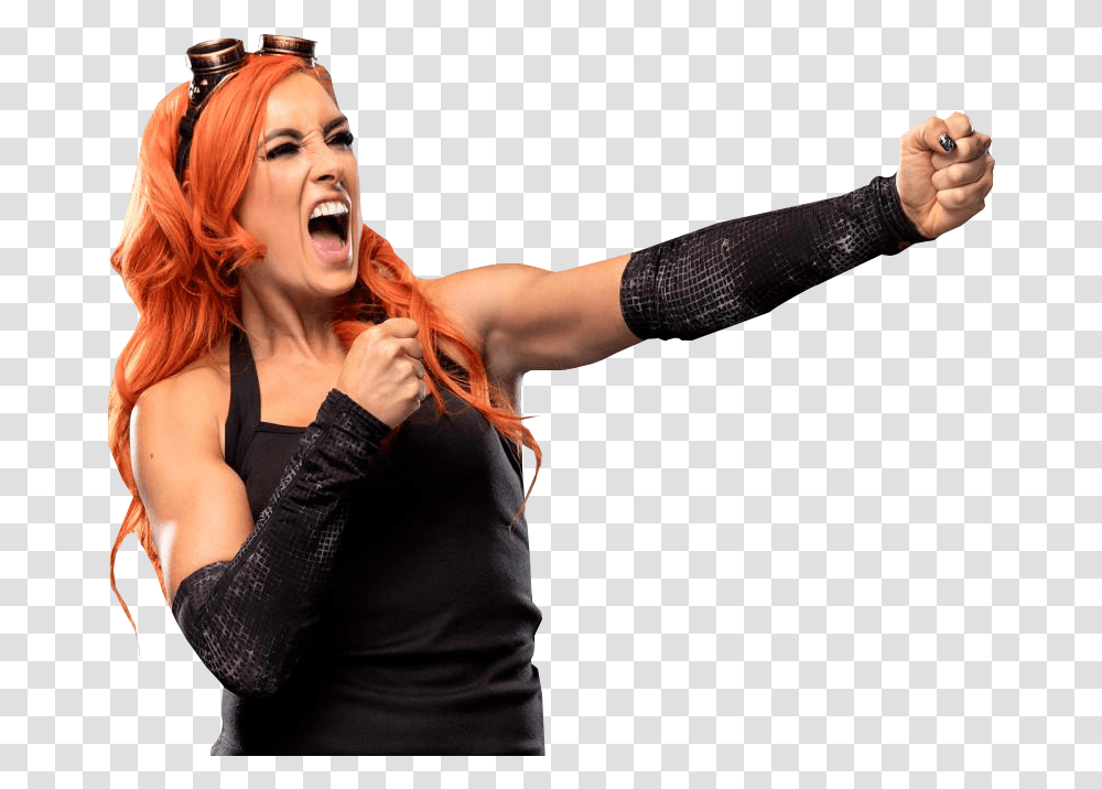 Becky Lynch, Person, Arm, Dance Pose Transparent Png