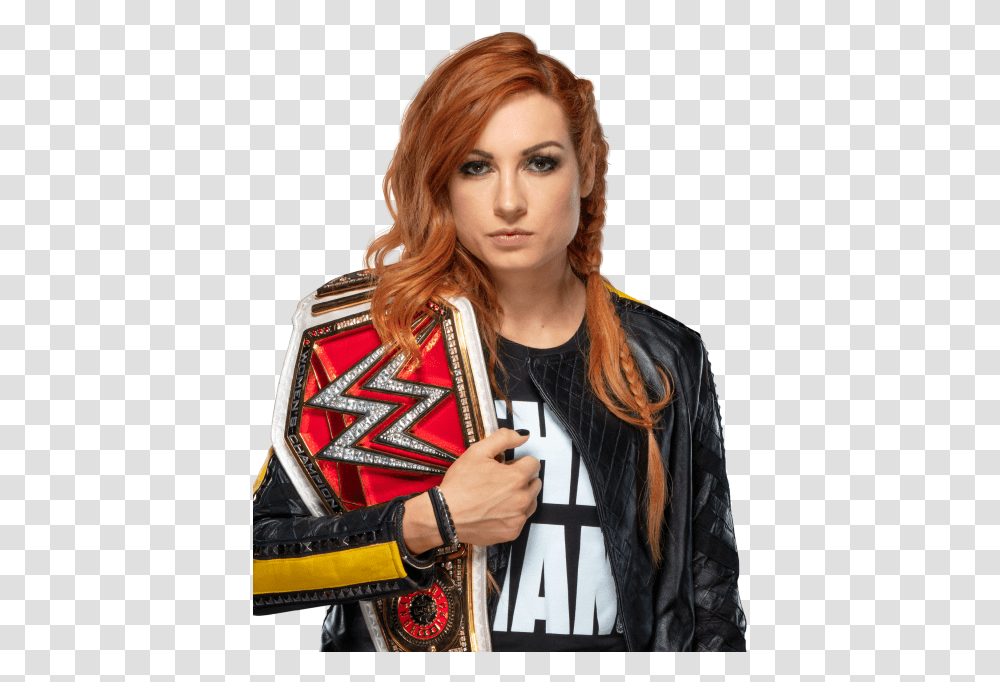 Becky Lynch Raw Title, Person, Jacket, Coat Transparent Png