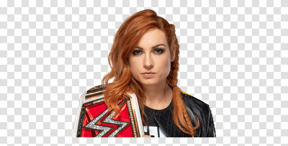 Becky Lynch Raw Title, Person, Human, Apparel Transparent Png