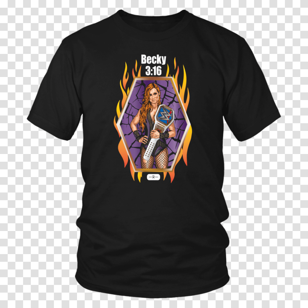 Becky T Shirt Becky Lynch Shirt Ellie Shirt, Apparel, Person, Human Transparent Png