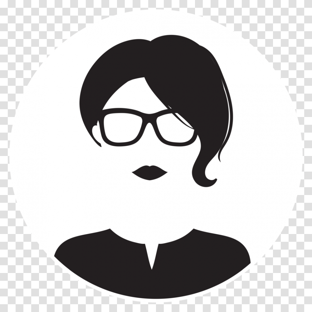 Becky White Circle, Stencil, Sunglasses, Accessories, Accessory Transparent Png