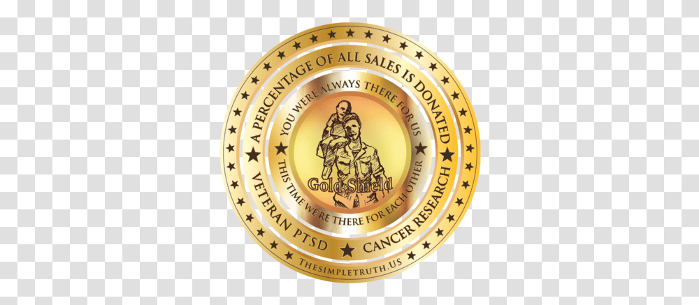 Become A Gold Shield Member Today The Simple Truth Circle, Clock Tower, Text, Person, Symbol Transparent Png