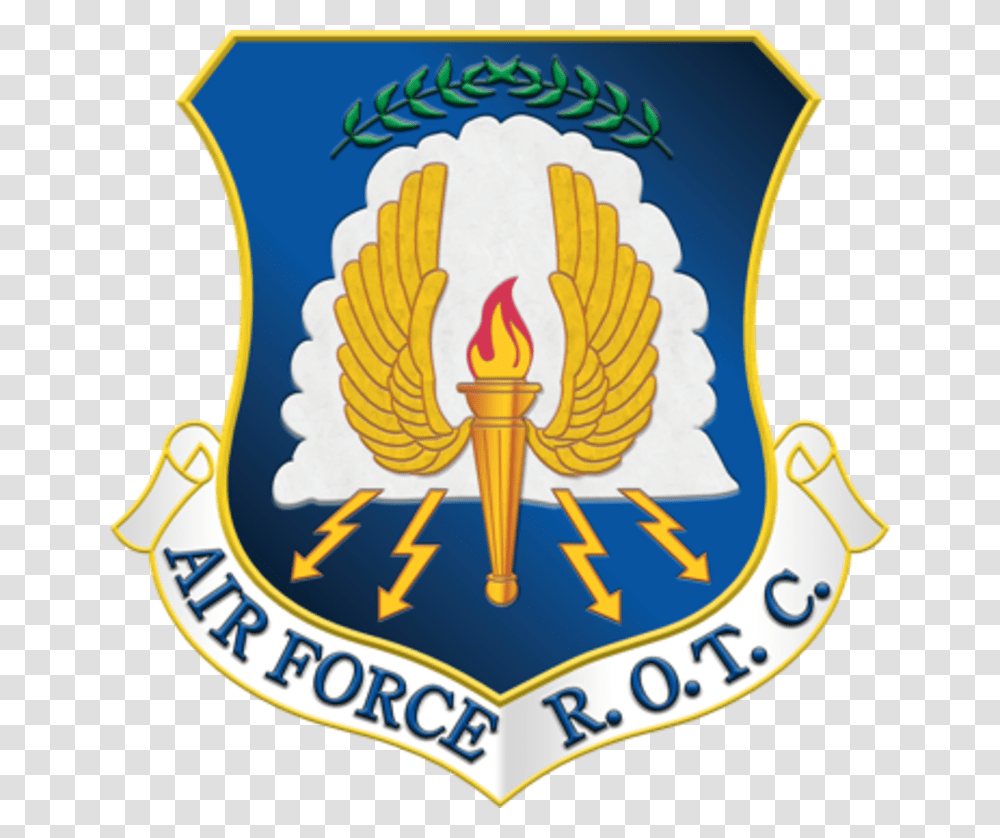 Becoming An Air Force Officer Air Force Jrotc Logo, Trademark, Emblem, Birthday Cake Transparent Png