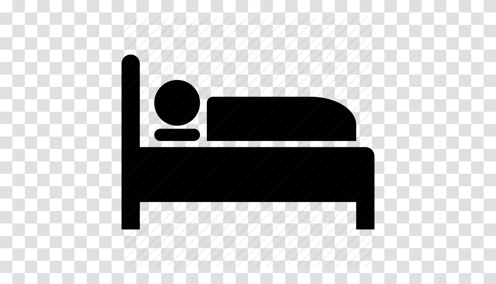 Bed Bedroom Hospital Patient Sleep Sleeping Icon, Piano, Leisure Activities, Musical Instrument, Weapon Transparent Png