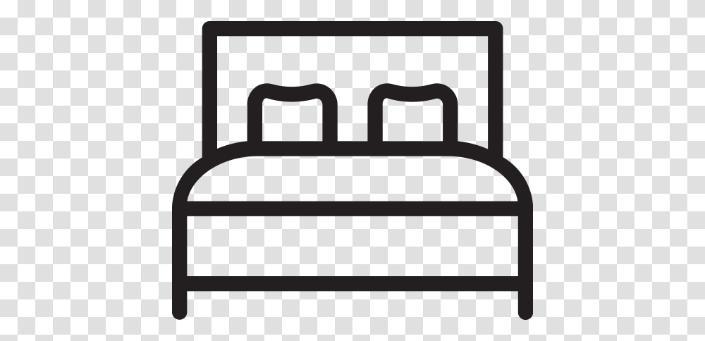 Bed Bedsheet Mattress Icon With And Vector Format For Free, Electronics, Briefcase, Bag, Hardware Transparent Png