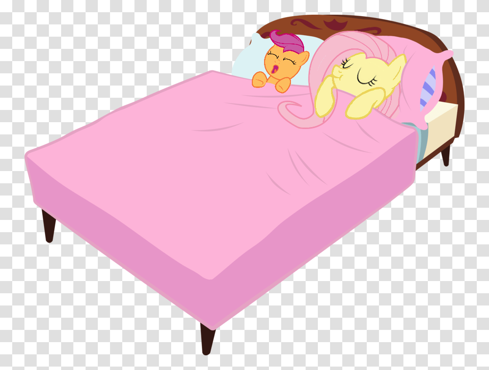 Bed Clipart Jokingart Com Cute Bed Clipart, Purple, Box, Cushion, Rubber Eraser Transparent Png