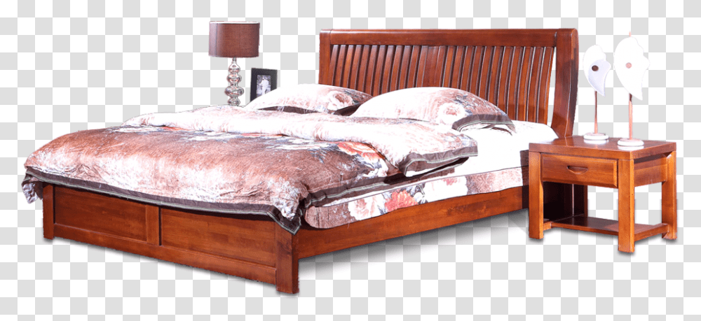Bed Frame, Furniture, Bedroom, Indoors, Mattress Transparent Png