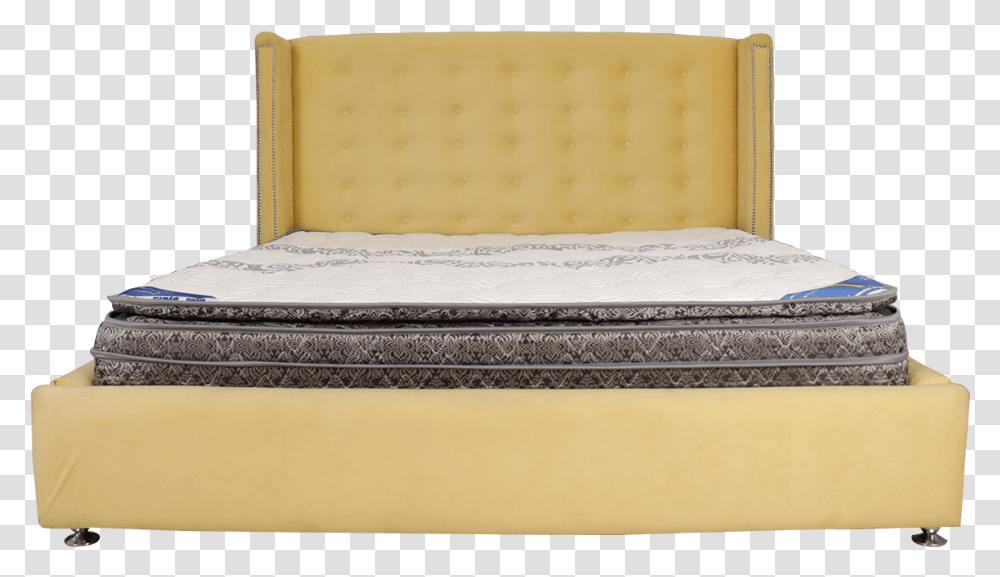 Bed Frame, Furniture, Box, Mattress Transparent Png