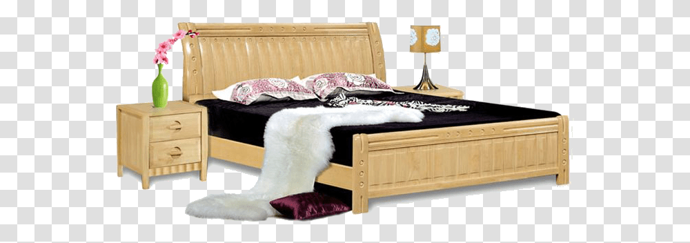 Bed Frame, Furniture, Crib, Lamp, Table Lamp Transparent Png