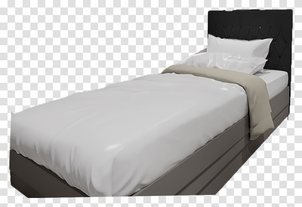 Bed Frame, Furniture, Mattress, Pillow, Cushion Transparent Png