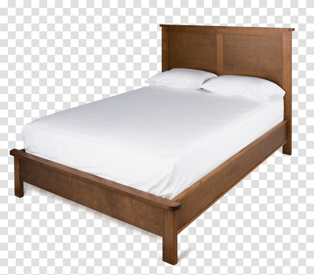 Bed Frame, Furniture, Wood, Pillow, Cushion Transparent Png