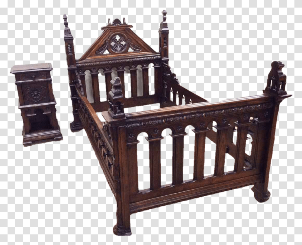 Bed, Furniture, Crib, Cradle Transparent Png