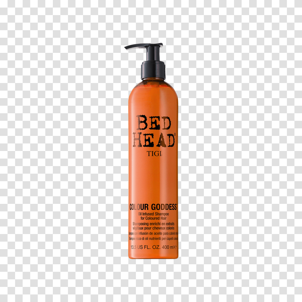 Bed Head Colour Goddess Oil Infused Shampoo, Bottle, Aluminium, Tin, Can Transparent Png