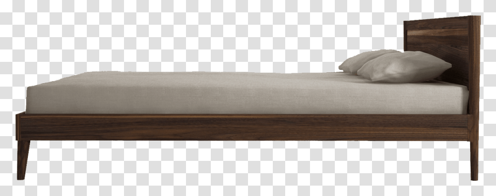 Bed Side View Bed, Furniture, Ottoman Transparent Png