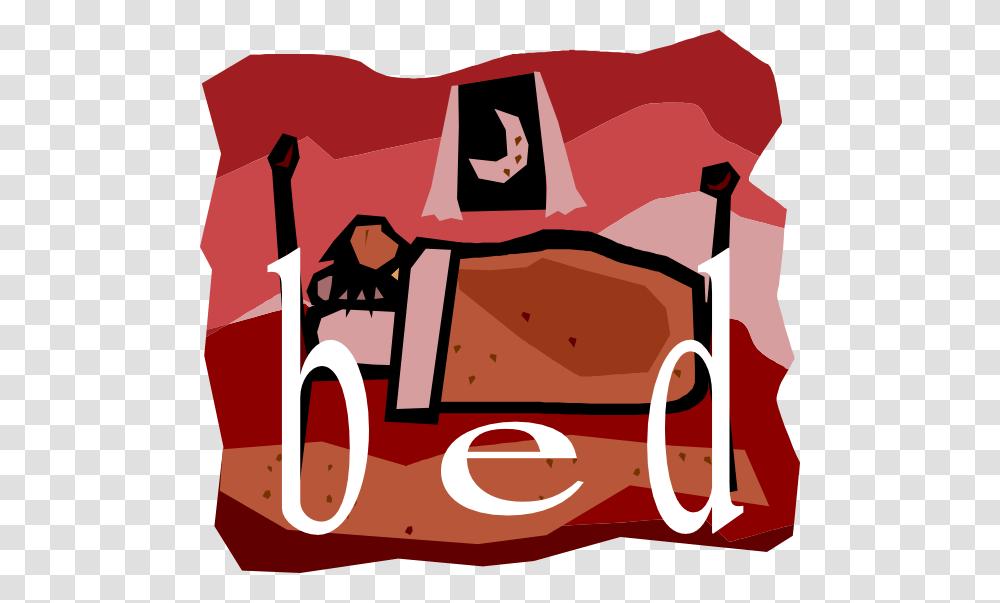 Bed Spelling Clip Art, Sweets, Food, Weapon Transparent Png