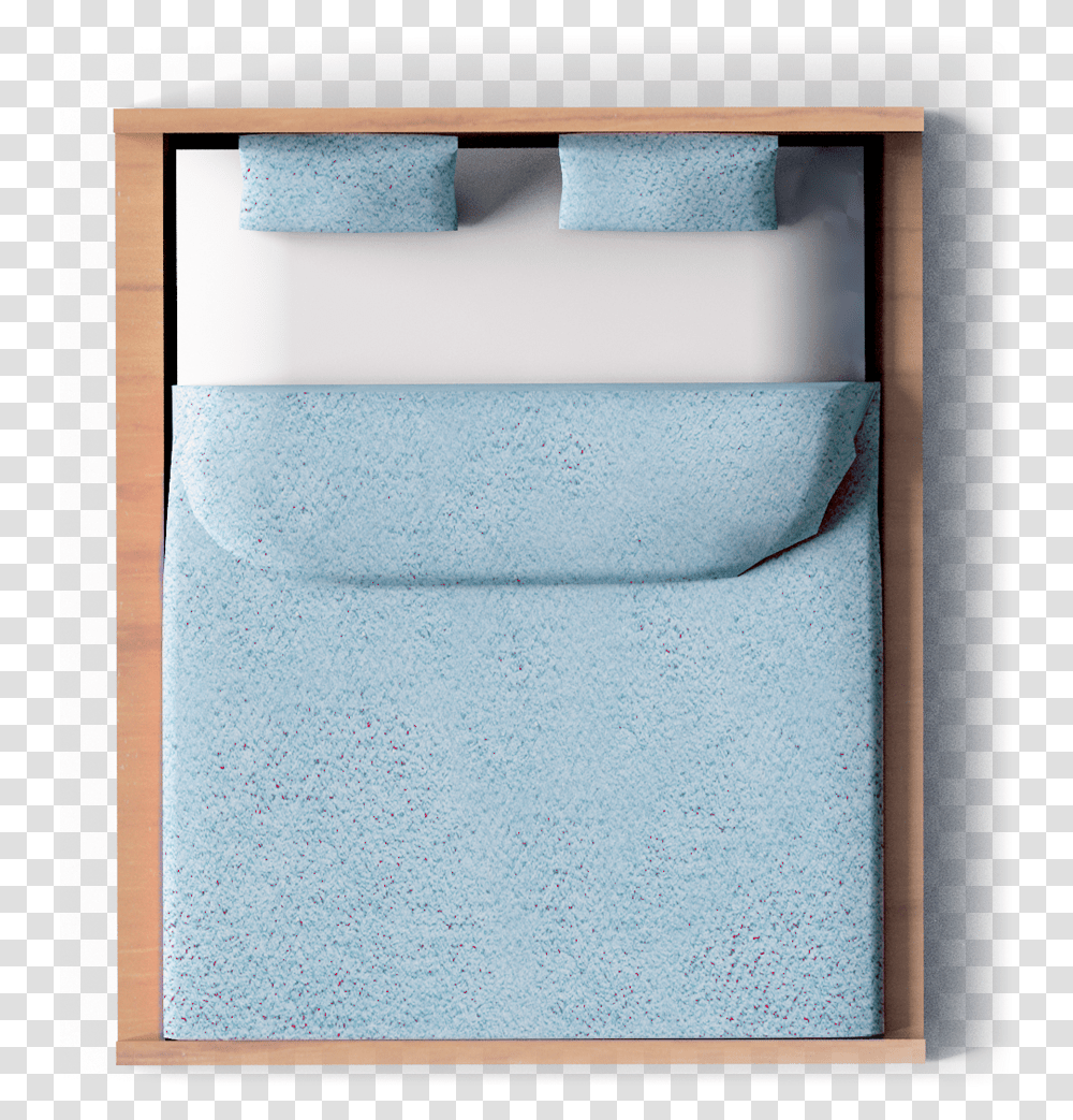 Bed Top View Clipart File Bed Top View, Home Decor, Furniture, Linen, Rug Transparent Png