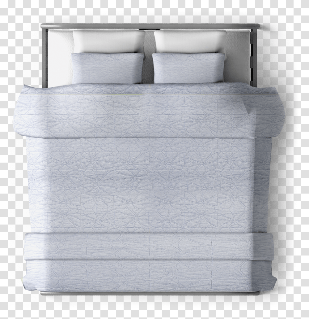 Bed Top View, Furniture, Home Decor, Rug, Linen Transparent Png