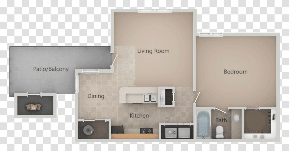 Bed Top View, Interior Design, Indoors, Room, Microwave Transparent Png