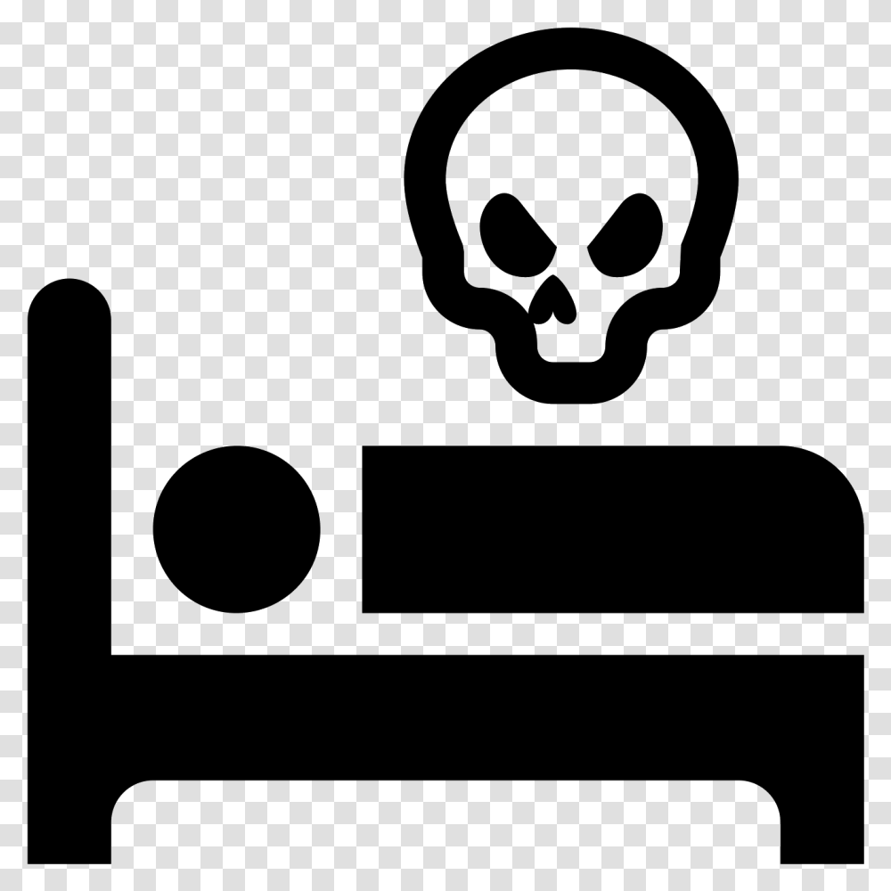 Bed Vector Frame Dead Icon, Gray, World Of Warcraft Transparent Png
