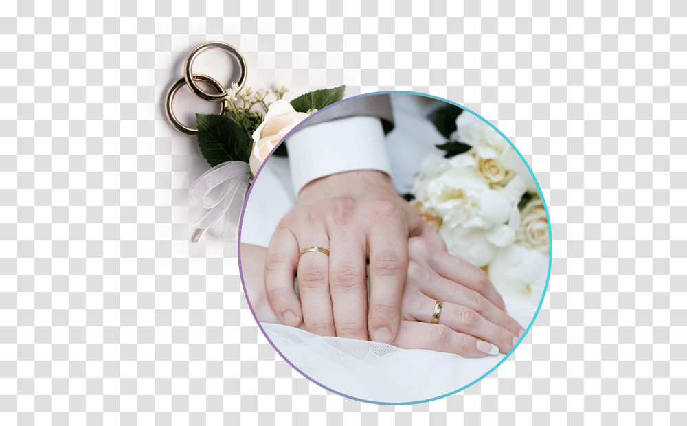 Bedfordshire Wedding Bands Bride, Person, Hand, Accessories, Jewelry Transparent Png