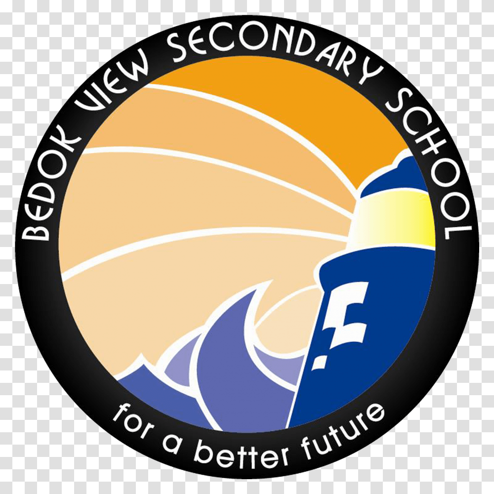 Bedok View Sec School Logo, Trademark, Tape Transparent Png
